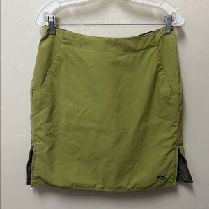 Helly Hansen Green Mini A-Line Skirt Casual Resort Wear